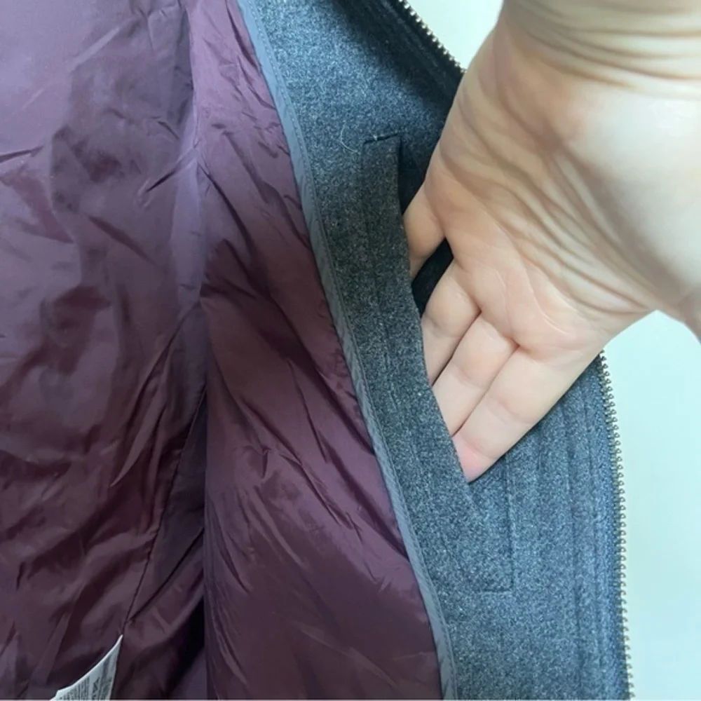 Banana Republic Wool‎ Blend Dark Gray Vest
